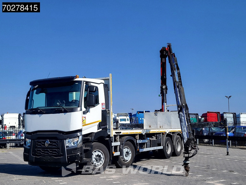 Renault C 430 8X4 Palfinger 22002 EH kran Crane Big-Axle steel suspension Euro 6 - Pritsche LKW, Autokran: das Bild 5 Renault C 430 8X4 Palfinger 22002 EH kran Crane Big-Axle steel suspension Euro 6 - Pritsche LKW, Autokran: das Bild 5