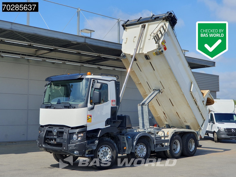 Renault C 460 8X4 17m3 Meiller Tipper Steelsuspension Automatic BigAxle Euro 6 - Kipper: das Bild 1 Renault C 460 8X4 17m3 Meiller Tipper Steelsuspension Automatic BigAxle Euro 6 - Kipper: das Bild 1
