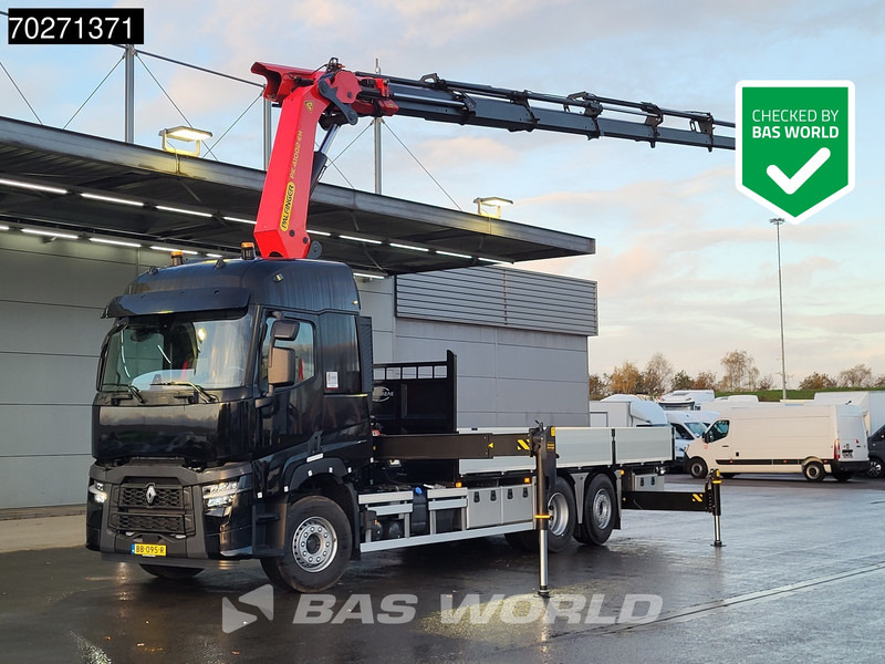 Renault C 480 6X2 NEW! Palfinger PK41002 EH Crane Kran ACC Euro 6 - Pritsche LKW, Autokran: das Bild 1 Renault C 480 6X2 NEW! Palfinger PK41002 EH Crane Kran ACC Euro 6 - Pritsche LKW, Autokran: das Bild 1