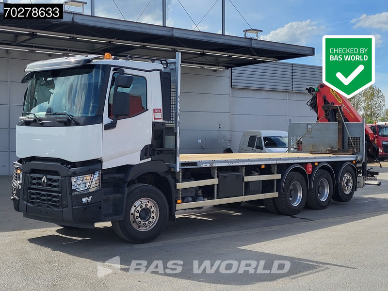 Renault C 480 8X4 Palfinger PK24.001 SLD5 Crane Kran Automatic Liftachse Euro 6 - Pritsche LKW, Autokran: das Bild 1 Renault C 480 8X4 Palfinger PK24.001 SLD5 Crane Kran Automatic Liftachse Euro 6 - Pritsche LKW, Autokran: das Bild 1