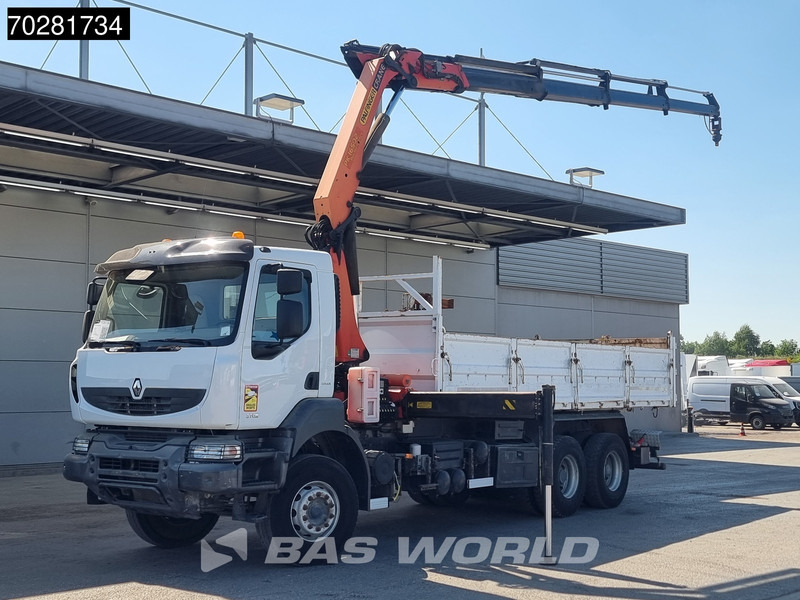 Renault Kerax 370 6X4 Palfinger PK16502 Kran Crane Big-Axle Steel suspension Euro 4 - Kipper, Autokran: das Bild 1 Renault Kerax 370 6X4 Palfinger PK16502 Kran Crane Big-Axle Steel suspension Euro 4 - Kipper, Autokran: das Bild 1