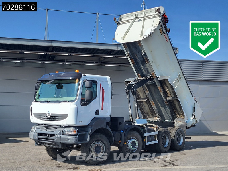 Renault Kerax 430 8X4 16m3 tipper Retarder Big-Axle steel suspension automatic Euro 5 - Kipper: das Bild 1 Renault Kerax 430 8X4 16m3 tipper Retarder Big-Axle steel suspension automatic Euro 5 - Kipper: das Bild 1