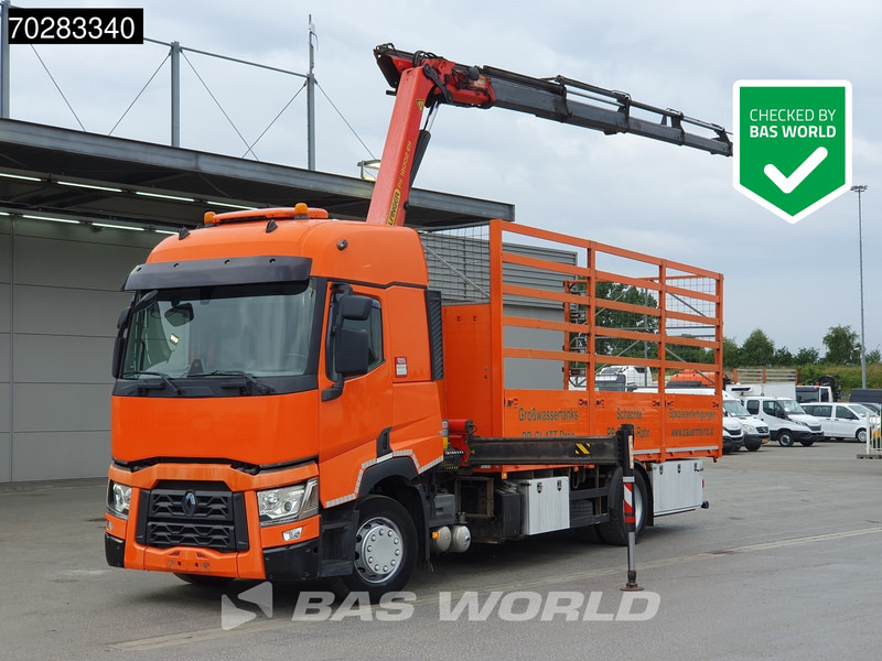 Renault T 380 4X2 Palfinger PK18002-EH Kran Crane Retarder Standklima Euro 6 - Pritsche LKW, Autokran: das Bild 1 Renault T 380 4X2 Palfinger PK18002-EH Kran Crane Retarder Standklima Euro 6 - Pritsche LKW, Autokran: das Bild 1