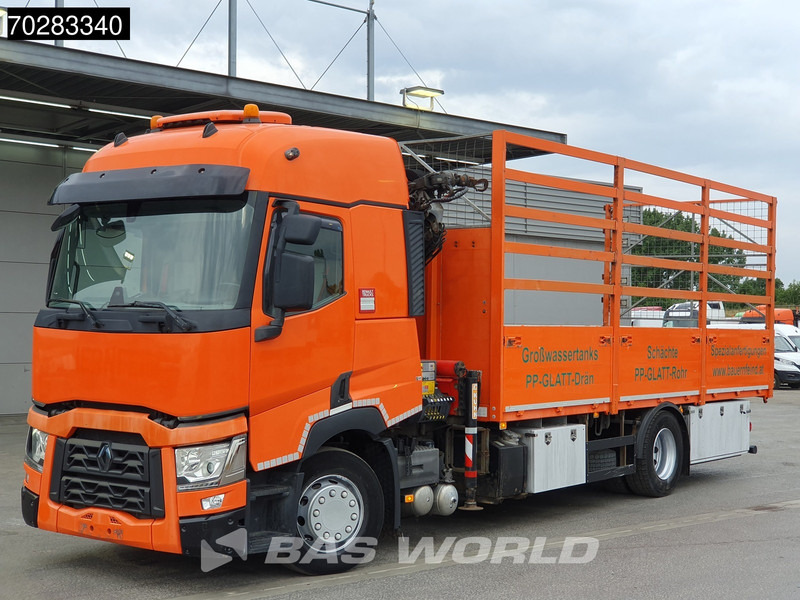 Renault T 380 4X2 Palfinger PK18002-EH Kran Crane Retarder Standklima Euro 6 - Pritsche LKW, Autokran: das Bild 2 Renault T 380 4X2 Palfinger PK18002-EH Kran Crane Retarder Standklima Euro 6 - Pritsche LKW, Autokran: das Bild 2