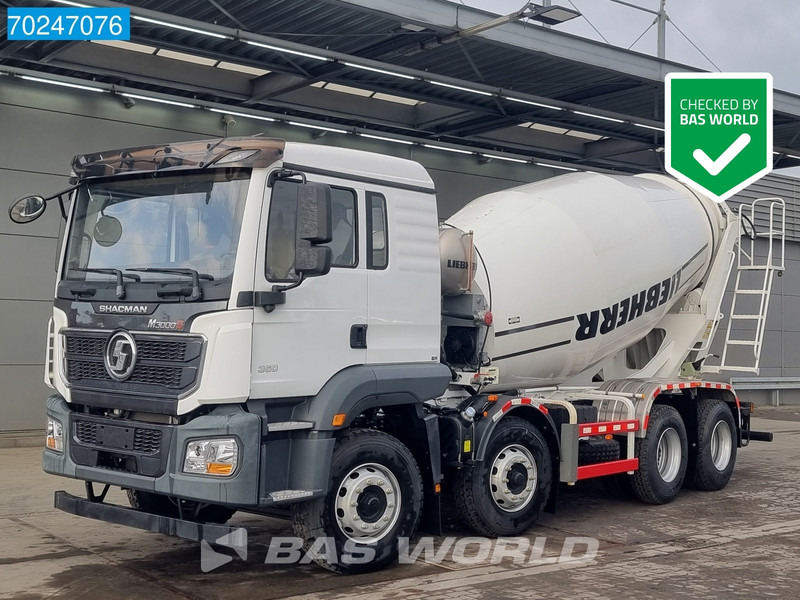 SHACMAN 8x4 EURO 6 8X4 NEW! 8m3 Liebherr Mixer Big-Axle Steel Suspension - Fahrmischer: das Bild 1 SHACMAN 8x4 EURO 6 8X4 NEW! 8m3 Liebherr Mixer Big-Axle Steel Suspension - Fahrmischer: das Bild 1