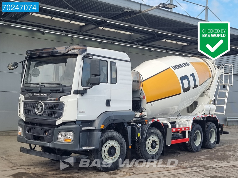 SHACMAN M3000 S 8X4 NEW! 8m3 Liebherr Mixer Big-Axle Steelsuspension - Fahrmischer: das Bild 1 SHACMAN M3000 S 8X4 NEW! 8m3 Liebherr Mixer Big-Axle Steelsuspension - Fahrmischer: das Bild 1