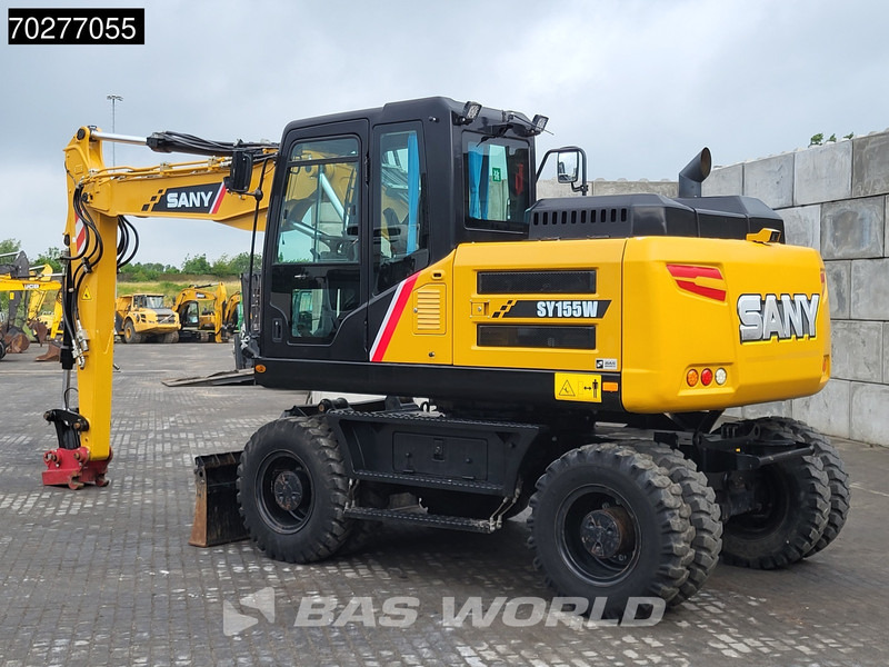 Sany SY155W - Mobilbagger: das Bild 2 Sany SY155W - Mobilbagger: das Bild 2
