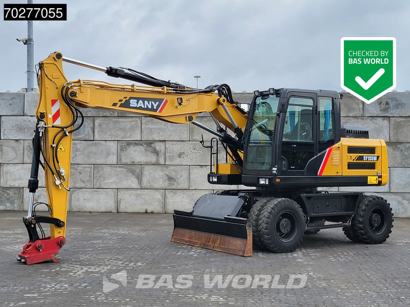 Sany SY155W - Mobilbagger: das Bild 1 Sany SY155W - Mobilbagger: das Bild 1