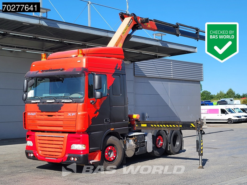 DAF XF 410 XF 6X2 Hydraulik Lift+Lenkachse Kran Palfinger PK20002 Euro 5 - Sattelzugmaschine: das Bild 1 DAF XF 410 XF 6X2 Hydraulik Lift+Lenkachse Kran Palfinger PK20002 Euro 5 - Sattelzugmaschine: das Bild 1