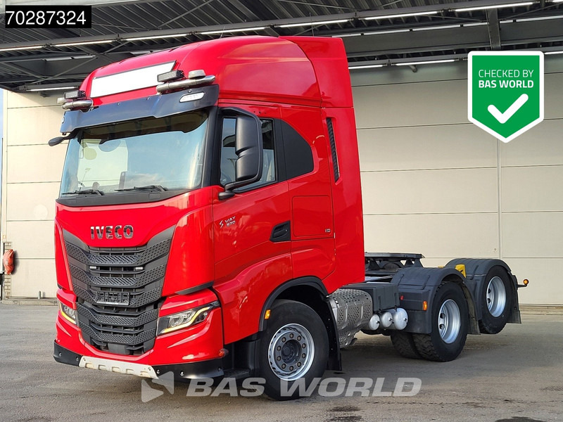Iveco S-Way 570 6X2 Full-Air Retarder Hydrauliek Liftachse ACC Navi LED Euro 6 - Sattelzugmaschine: das Bild 1 Iveco S-Way 570 6X2 Full-Air Retarder Hydrauliek Liftachse ACC Navi LED Euro 6 - Sattelzugmaschine: das Bild 1