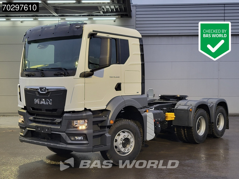 MAN TGS 33.440 6X4 NEW! TN Manual Full-Steel Big-Axle Drumbrakes Euro 2 - Sattelzugmaschine: das Bild 1 MAN TGS 33.440 6X4 NEW! TN Manual Full-Steel Big-Axle Drumbrakes Euro 2 - Sattelzugmaschine: das Bild 1
