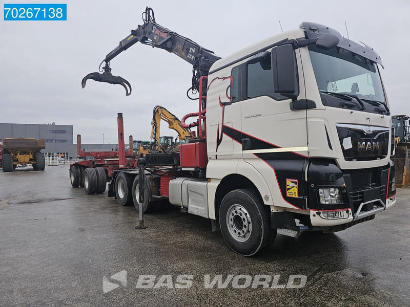 MAN TGX 26.580 6X4 Jonsered 2490 HolzKran Retarder Hiab Crane Big-Axle XL - Sattelzugmaschine: das Bild 3 MAN TGX 26.580 6X4 Jonsered 2490 HolzKran Retarder Hiab Crane Big-Axle XL - Sattelzugmaschine: das Bild 3
