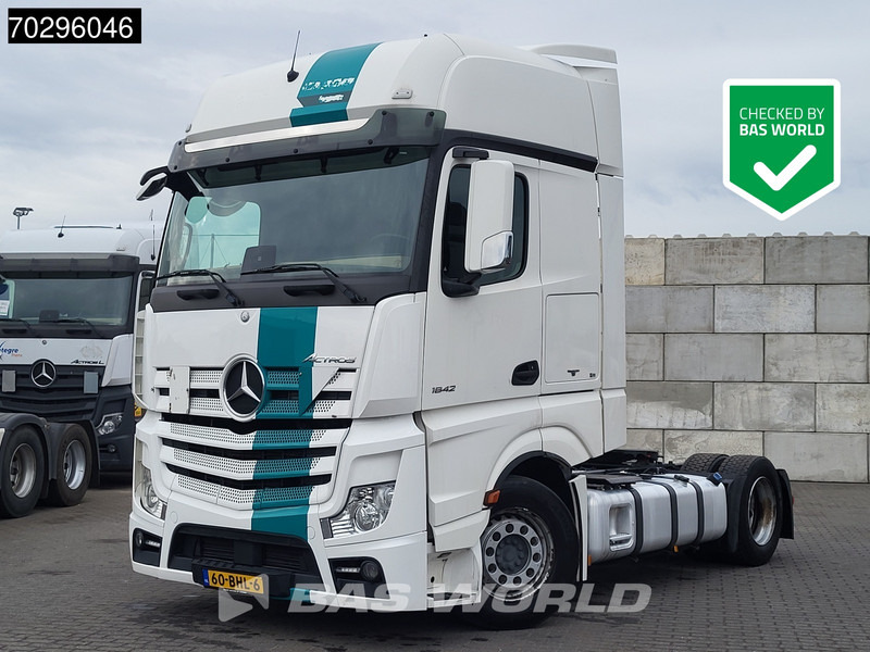 Mercedes-Benz Actros 1842 Actros 4X2 GigaSpace NL-Truck Mega 2xTanks ACC Standklima Euro 6 - Sattelzugmaschine: das Bild 1 Mercedes-Benz Actros 1842 Actros 4X2 GigaSpace NL-Truck Mega 2xTanks ACC Standklima Euro 6 - Sattelzugmaschine: das Bild 1