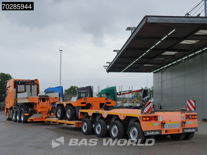Mercedes-Benz Actros 8X4 180T GigaSpace Retarder Hydrauliek BigAxle Alcoa´s // Lowbed Trailer / 6 Axles / Hydraulic Pendle Axles / Extendable - Sattelzugmaschine: das Bild 3 Mercedes-Benz Actros 8X4 180T GigaSpace Retarder Hydrauliek BigAxle Alcoa´s // Lowbed Trailer / 6 Axles / Hydraulic Pendle Axles / Extendable - Sattelzugmaschine: das Bild 3