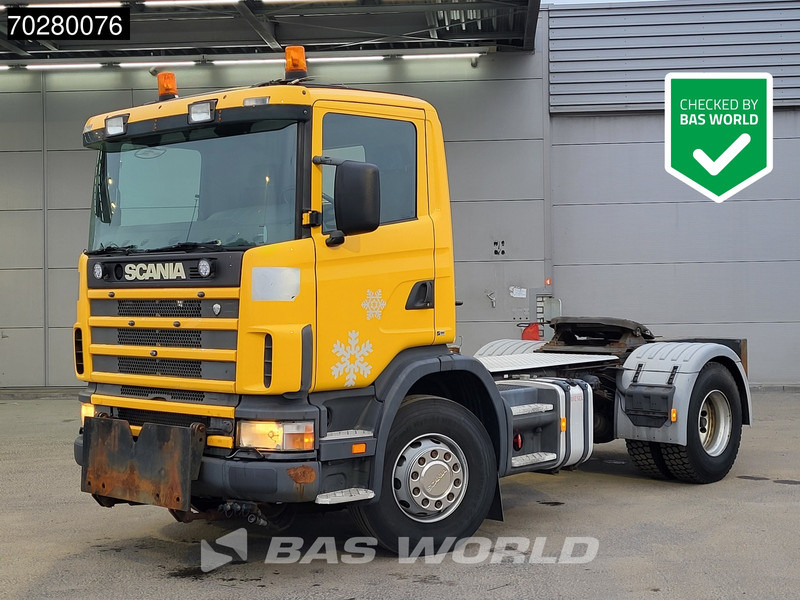 Scania R400 R 4X2 Low Mileage! Hydraulik Full-Steel Drumbrakes Euro 1 - Sattelzugmaschine: das Bild 1 Scania R400 R 4X2 Low Mileage! Hydraulik Full-Steel Drumbrakes Euro 1 - Sattelzugmaschine: das Bild 1