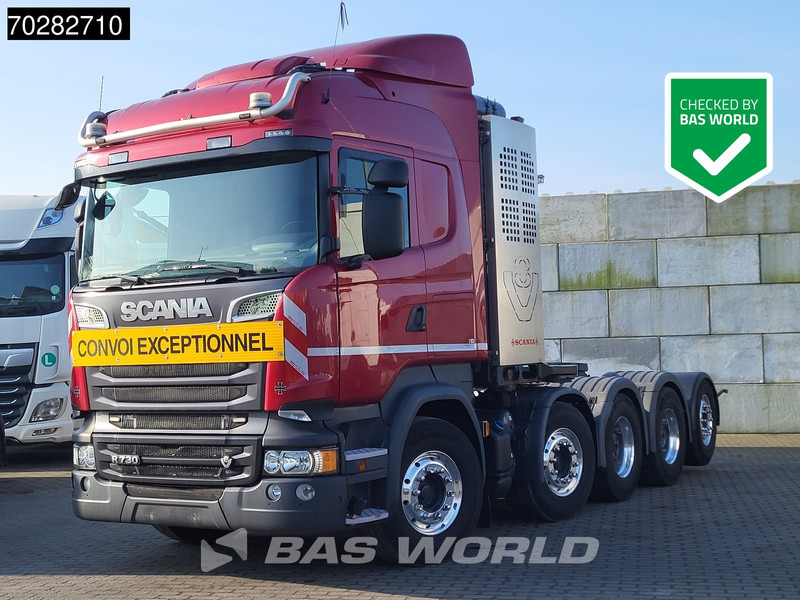 Scania R730 8X4 160T! 10x4 Retarder 2x Tanks Big-Axle Drumbrakes Full-Air Hydraulik Navi Standklima Alcoa's - Sattelzugmaschine: das Bild 1 Scania R730 8X4 160T! 10x4 Retarder 2x Tanks Big-Axle Drumbrakes Full-Air Hydraulik Navi Standklima Alcoa's - Sattelzugmaschine: das Bild 1