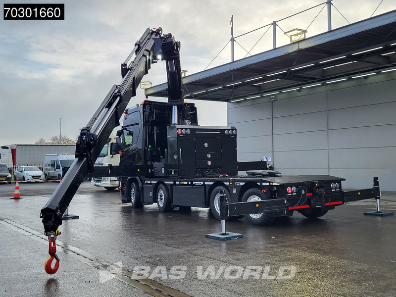 Scania S660 8X2 HMF 9520OK-RCS Crane Kran Fifth wheel Full Air Lift+steering axle - Sattelzugmaschine: das Bild 5 Scania S660 8X2 HMF 9520OK-RCS Crane Kran Fifth wheel Full Air Lift+steering axle - Sattelzugmaschine: das Bild 5