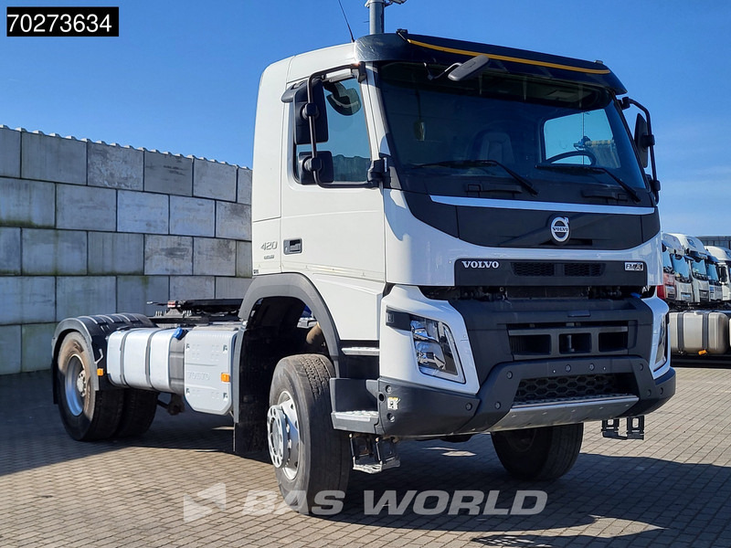 Sattelzugmaschine Volvo FMX 420 4X4 4x4 Allrad Big-Axle Drumbrakes Hydraulik: das Bild 14