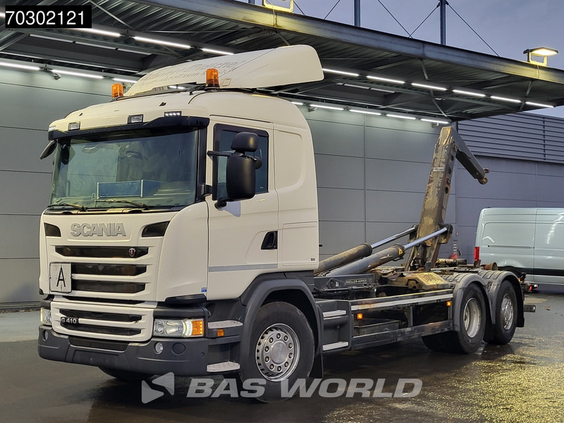 Scania G410 6X2 20tons Meiller containersystem Lift+steering Axle Retarder Euro 6 - Abrollkipper: das Bild 3 Scania G410 6X2 20tons Meiller containersystem Lift+steering Axle Retarder Euro 6 - Abrollkipper: das Bild 3