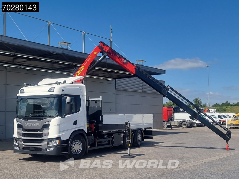 Scania G410 6X2 Palfinger PK24.001 SLD 5 Kran Crane Retarder Lift+Lenkachse Euro 6 - Pritsche LKW, Autokran: das Bild 5 Scania G410 6X2 Palfinger PK24.001 SLD 5 Kran Crane Retarder Lift+Lenkachse Euro 6 - Pritsche LKW, Autokran: das Bild 5
