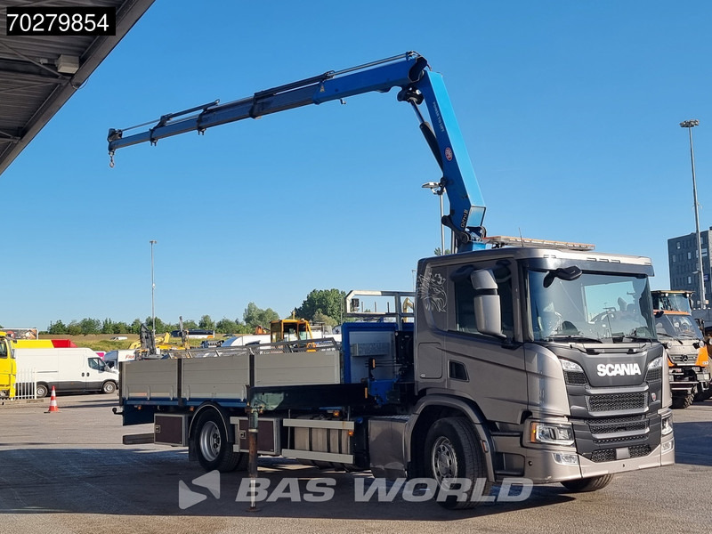 Scania P280 4X2 HMF Euro 6 - Pritsche LKW, Autokran: das Bild 3 Scania P280 4X2 HMF Euro 6 - Pritsche LKW, Autokran: das Bild 3