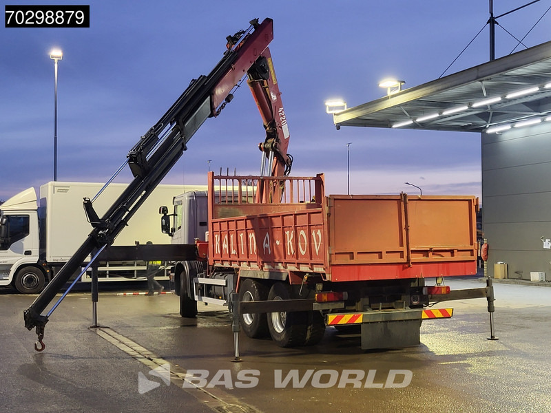 Scania P340 6X4 HMF 4220 K6 Crane Winch Tipper Full Steel Manual Gearbox - Kipper, Autokran: das Bild 5 Scania P340 6X4 HMF 4220 K6 Crane Winch Tipper Full Steel Manual Gearbox - Kipper, Autokran: das Bild 5