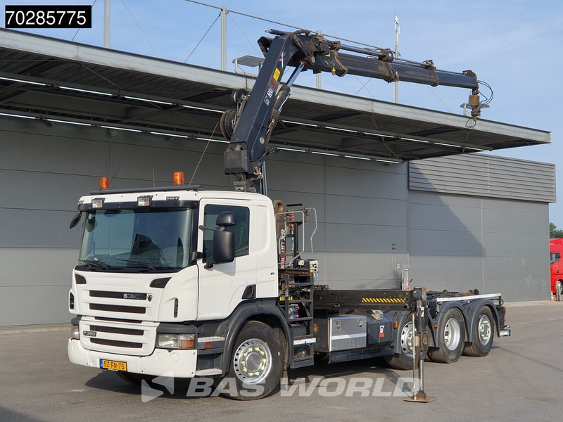 Scania P360 8X2 NL-Truck 21 Tonnes HIAB Hydrauliek Lift-Lenkachse Euro 5 - Abrollkipper, Autokran: das Bild 5 Scania P360 8X2 NL-Truck 21 Tonnes HIAB Hydrauliek Lift-Lenkachse Euro 5 - Abrollkipper, Autokran: das Bild 5