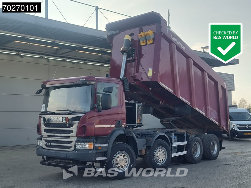 Scania P410 8X4 28m3 KH Kipper Big-Axle Steel suspension Euro 6 - Kipper: das Bild 1 Scania P410 8X4 28m3 KH Kipper Big-Axle Steel suspension Euro 6 - Kipper: das Bild 1