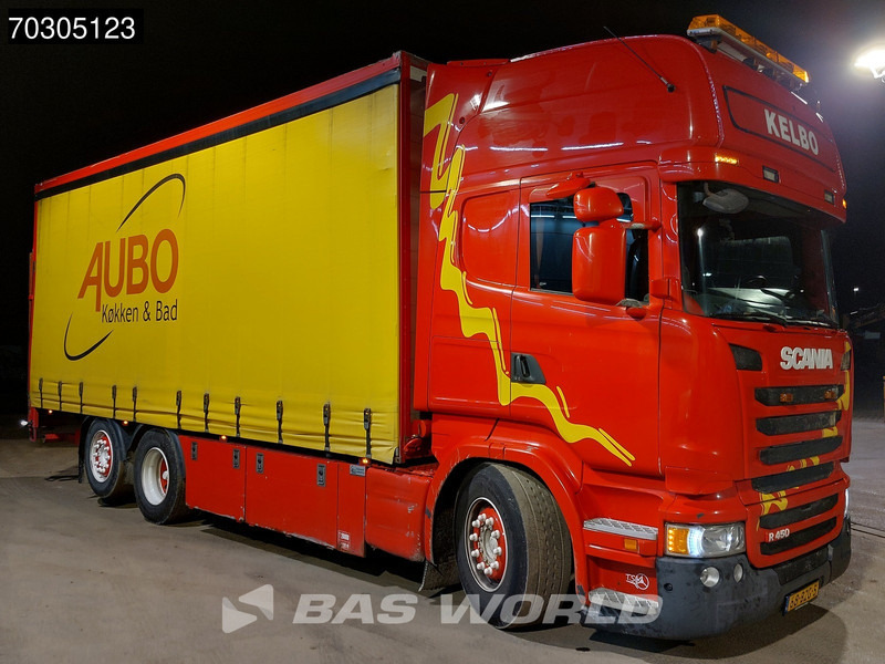 Scania R 450 R 6X2 Topliner Curtainsider 2500kg Ladebordwand Retarder Automatic Euro 6 - Plane LKW: das Bild 3 Scania R 450 R 6X2 Topliner Curtainsider 2500kg Ladebordwand Retarder Automatic Euro 6 - Plane LKW: das Bild 3