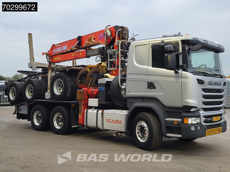 Scania R580 R 6X4 NL-Truck Diebolt D28.81 Kran Crane Holztransport + Dolly Retarder Euro 6 - Holztransporter, Autokran: das Bild 3 Scania R580 R 6X4 NL-Truck Diebolt D28.81 Kran Crane Holztransport + Dolly Retarder Euro 6 - Holztransporter, Autokran: das Bild 3