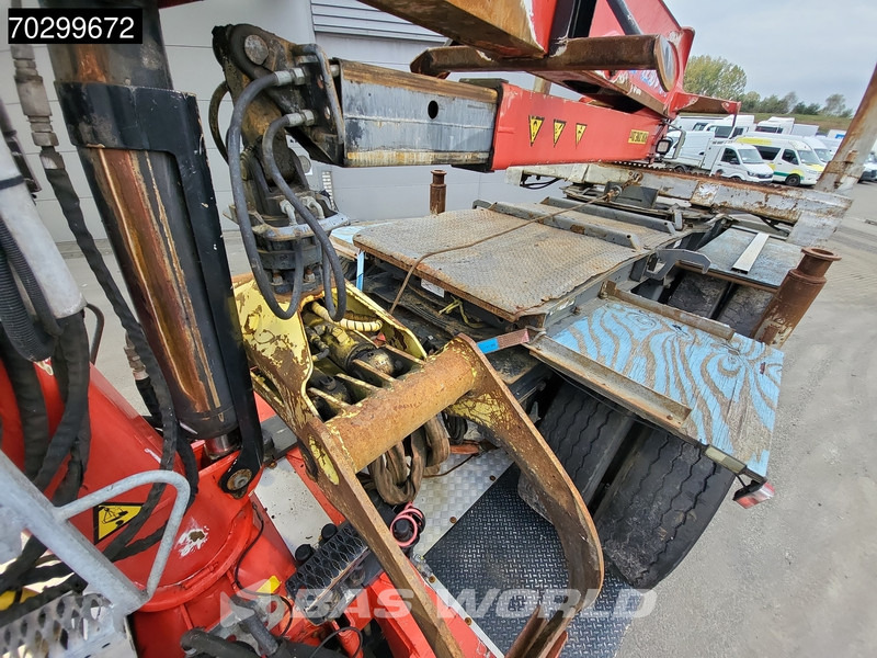 Holztransporter, Autokran Scania R580 R 6X4 NL-Truck Diebolt D28.81 Kran Crane Holztransport + Dolly Retarder Euro 6: das Bild 14