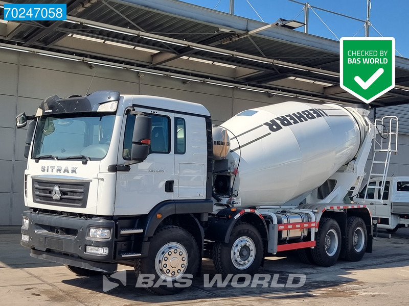 Sitrak G5 350 8X4 8m3 Liebherr Mixer Big-Axle Steelsuspension - Fahrmischer: das Bild 1 Sitrak G5 350 8X4 8m3 Liebherr Mixer Big-Axle Steelsuspension - Fahrmischer: das Bild 1