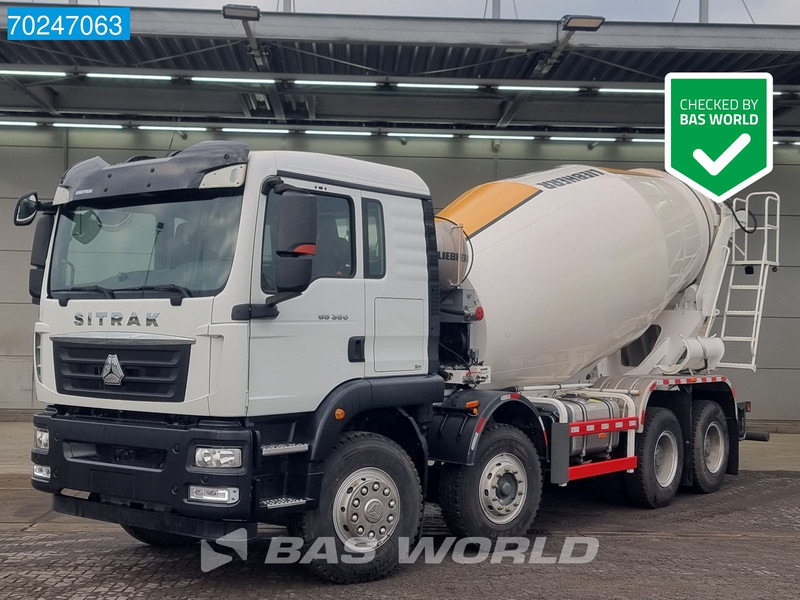 Sitrak G5.350 8X4 NEW! 8m3 Liebherr Mixer Steel suspension - Fahrmischer: das Bild 1 Sitrak G5.350 8X4 NEW! 8m3 Liebherr Mixer Steel suspension - Fahrmischer: das Bild 1