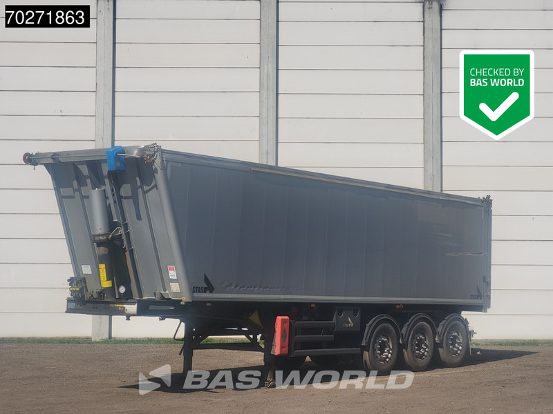 Stas S300CX 3 axles 47m3 Liftachse ALU - Kipper Auflieger: das Bild 1 Stas S300CX 3 axles 47m3 Liftachse ALU - Kipper Auflieger: das Bild 1