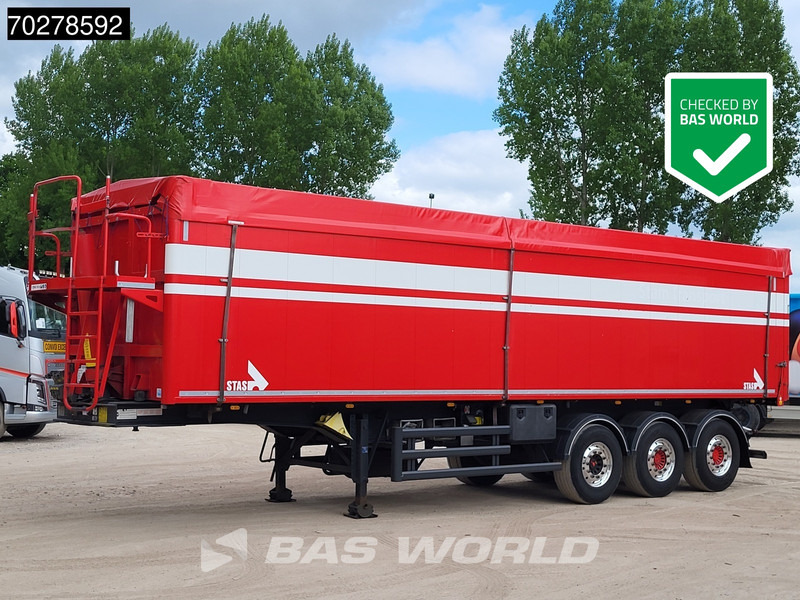 Stas S300CX 3 axles ALU TÜV 07/25 SAF - Kipper Auflieger: das Bild 1 Stas S300CX 3 axles ALU TÜV 07/25 SAF - Kipper Auflieger: das Bild 1