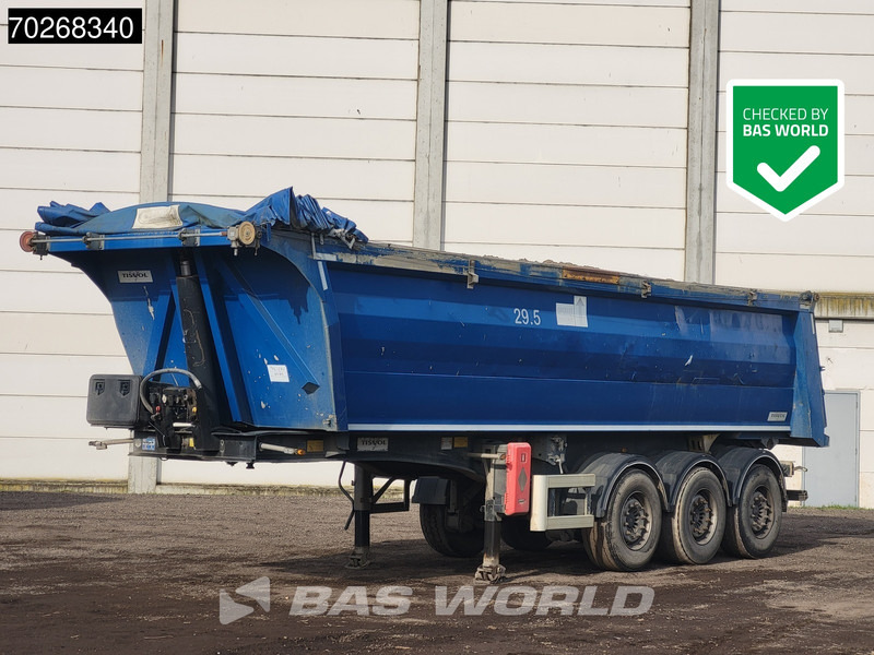 TISVOL 3 axles Liftachse 30m3 ALU - Kipper Auflieger: das Bild 1 TISVOL 3 axles Liftachse 30m3 ALU - Kipper Auflieger: das Bild 1