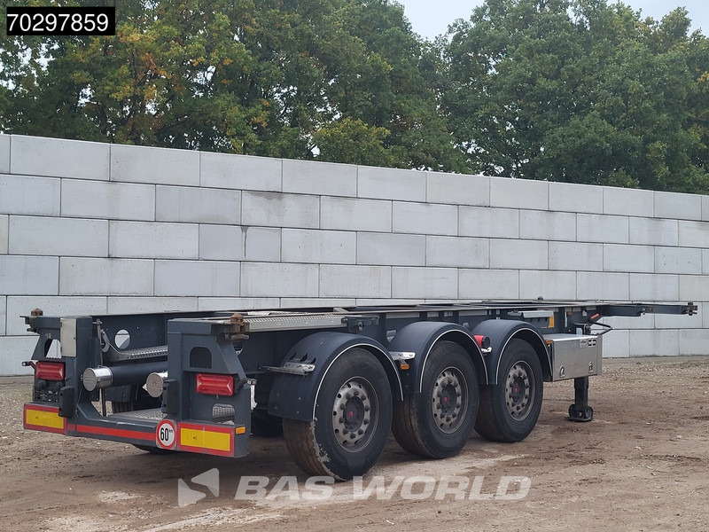 Van Hool A3C002 30ft 20ft Liftachse ADR 4x twistlock - Container/ Wechselfahrgestell Auflieger: das Bild 3 Van Hool A3C002 30ft 20ft Liftachse ADR 4x twistlock - Container/ Wechselfahrgestell Auflieger: das Bild 3
