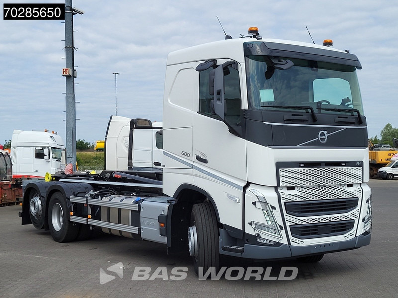 Volvo FH 500 6X2 NEW! 21tons HIAB ULT21S59 VEB+ Lift+Lenkachse ACC LED Euro 6 - Abrollkipper: das Bild 5 Volvo FH 500 6X2 NEW! 21tons HIAB ULT21S59 VEB+ Lift+Lenkachse ACC LED Euro 6 - Abrollkipper: das Bild 5