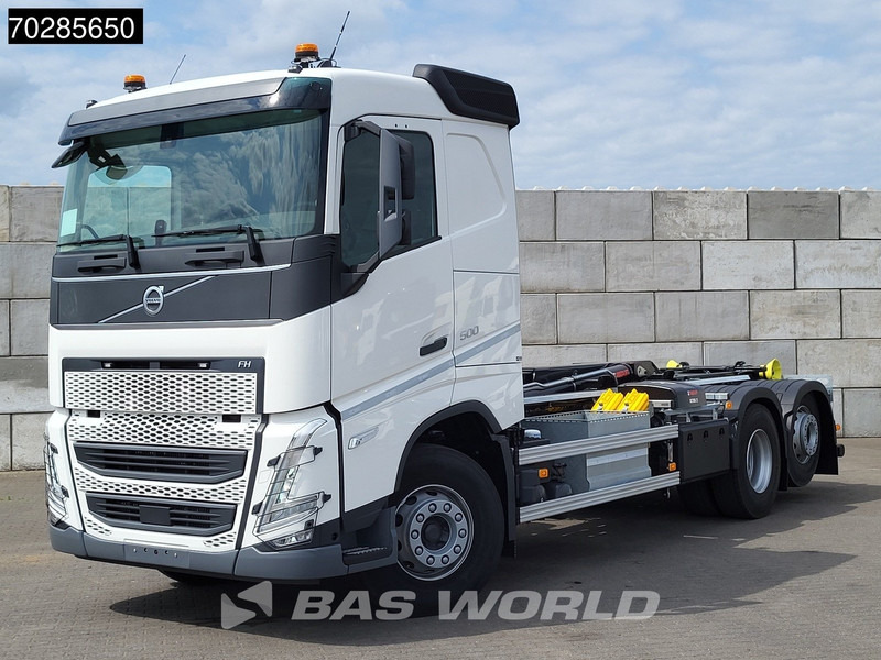Volvo FH 500 6X2 NEW! 21tons HIAB ULT21S59 VEB+ Lift+Lenkachse ACC LED Euro 6 - Abrollkipper: das Bild 2 Volvo FH 500 6X2 NEW! 21tons HIAB ULT21S59 VEB+ Lift+Lenkachse ACC LED Euro 6 - Abrollkipper: das Bild 2