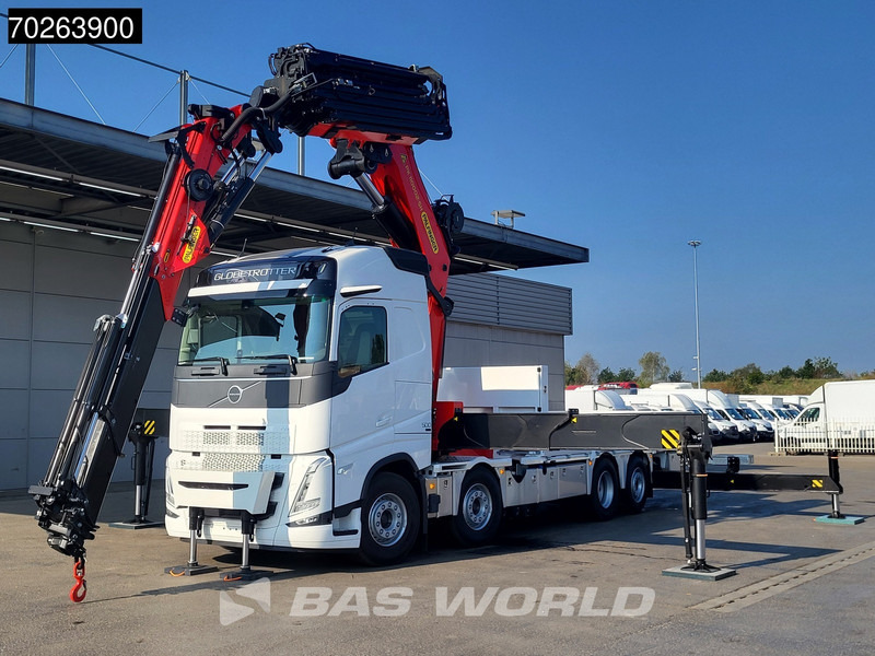 Volvo FH 500 8X2 NEW! Palfinger PK110002 SH Crane + Fly-Jib Winch VEB+ Euro 6 - Pritsche LKW, Autokran: das Bild 5 Volvo FH 500 8X2 NEW! Palfinger PK110002 SH Crane + Fly-Jib Winch VEB+ Euro 6 - Pritsche LKW, Autokran: das Bild 5