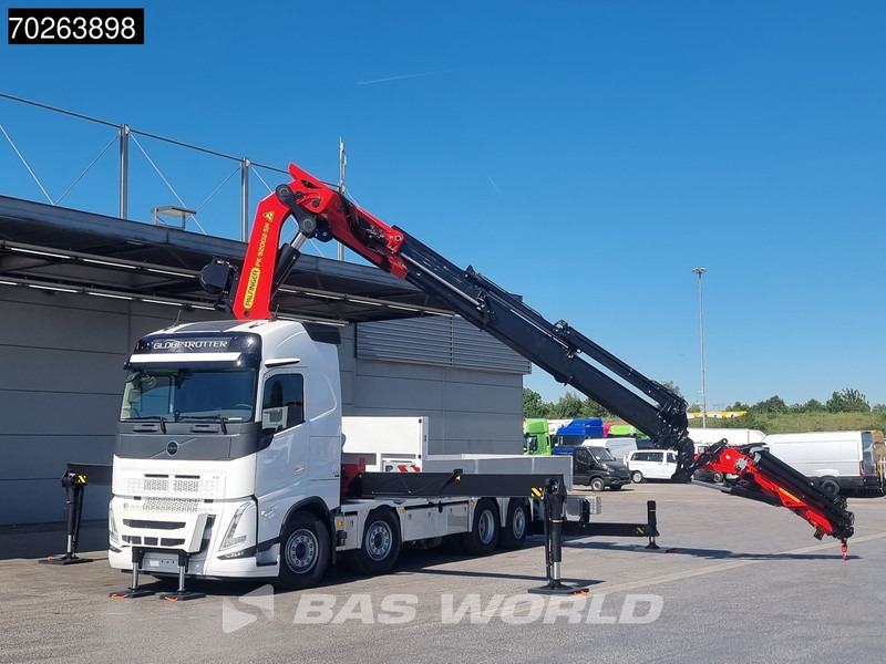 Volvo FH 500 8X2 Palfinger PK92002 SH JIB Kran Lift-Lenkachse Navi Euro 6 - Pritsche LKW, Autokran: das Bild 5 Volvo FH 500 8X2 Palfinger PK92002 SH JIB Kran Lift-Lenkachse Navi Euro 6 - Pritsche LKW, Autokran: das Bild 5