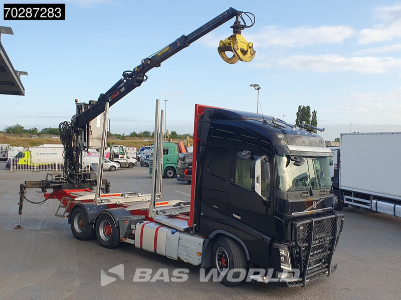 Volvo FH16 750 FH16 6X4 HIAB E96S 79 wood crane Retarder Dynamic-Steering Big-Axle Euro 6 - Holztransporter, Autokran: das Bild 3 Volvo FH16 750 FH16 6X4 HIAB E96S 79 wood crane Retarder Dynamic-Steering Big-Axle Euro 6 - Holztransporter, Autokran: das Bild 3