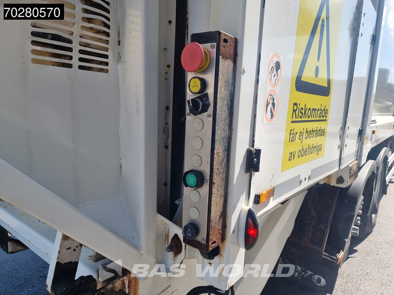Müllwagen Volvo FM 370 6X2 Hiab X-Hipro 162 Kran GeesinkNorba Lift+Lenkachse VEB Euro 6: das Bild 20