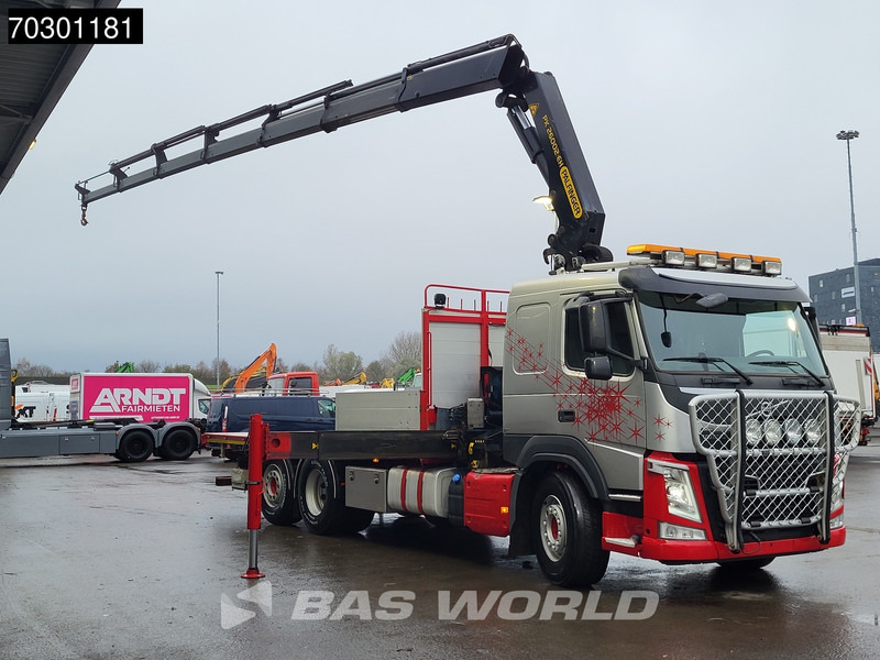 Volvo FM 410 FM 6X2 Palfinger PK 26002-EH E Kran Crane Lift +steering axle Automatic Euro 6 - Pritsche LKW, Autokran: das Bild 3 Volvo FM 410 FM 6X2 Palfinger PK 26002-EH E Kran Crane Lift +steering axle Automatic Euro 6 - Pritsche LKW, Autokran: das Bild 3