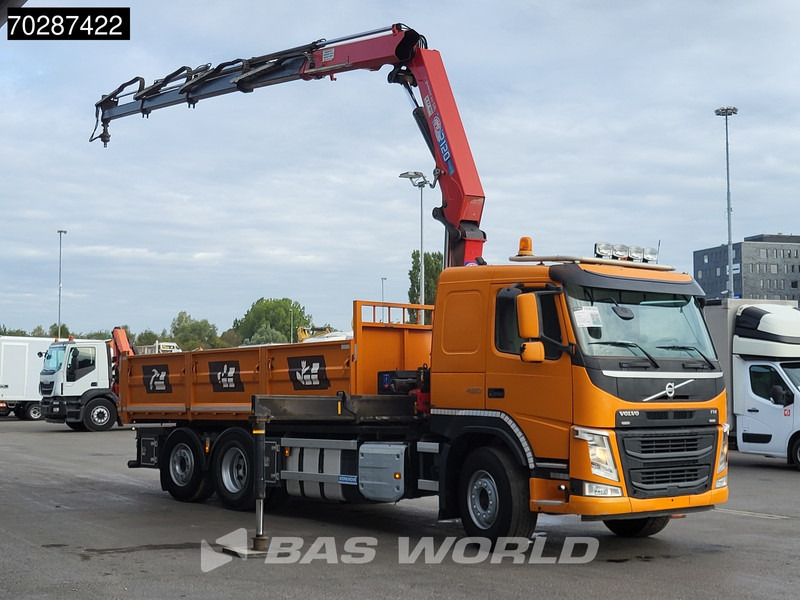 Volvo FM 420 6X2 HMF 2120 K 4 Crane Lift+lenkasche Euro 6 - Kipper, Autokran: das Bild 3 Volvo FM 420 6X2 HMF 2120 K 4 Crane Lift+lenkasche Euro 6 - Kipper, Autokran: das Bild 3