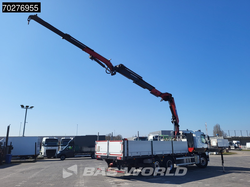 Pritsche LKW, Autokran Volvo FM 450 6X2 HMF 3220 Crane Kran Lift-Lenkachse VEB+ Euro 6: das Bild 12