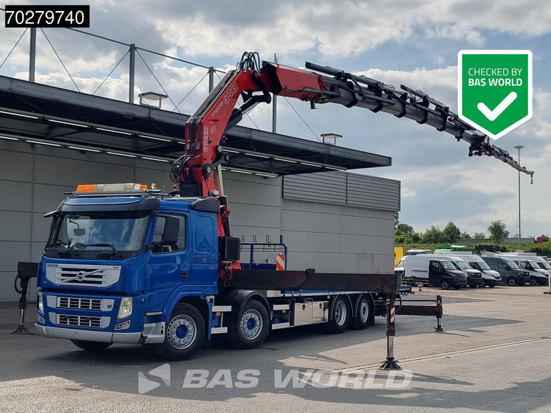 Volvo FM 450 8X2 FASSI 100 Ton/Meter Crane Kran 7 + 6 Jib Lift+steering Axle Euro 5 - Pritsche LKW, Autokran: das Bild 1 Volvo FM 450 8X2 FASSI 100 Ton/Meter Crane Kran 7 + 6 Jib Lift+steering Axle Euro 5 - Pritsche LKW, Autokran: das Bild 1
