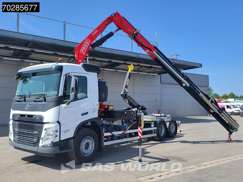 Volvo FM 460 6X2 NEW! FASSI F235A.0.25 Kran + HYVA 20-57-S Lift+steering axle Euro 6 - Abrollkipper, Autokran: das Bild 5 Volvo FM 460 6X2 NEW! FASSI F235A.0.25 Kran + HYVA 20-57-S Lift+steering axle Euro 6 - Abrollkipper, Autokran: das Bild 5