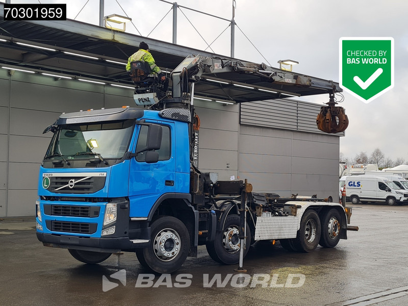 Volvo FM 460 8X2 Penz 12ZR7,70 Crane + AJK HS20N Automatic VEB+ Euro 5 - Abrollkipper, Autokran: das Bild 1 Volvo FM 460 8X2 Penz 12ZR7,70 Crane + AJK HS20N Automatic VEB+ Euro 5 - Abrollkipper, Autokran: das Bild 1