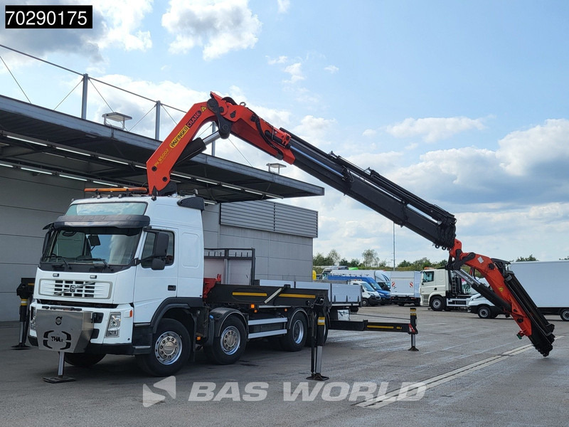 Volvo FM 480 8X2 Palfinger PK85002 Crane+Jib Lifting-Axle Big-Axle Automatic Euro 4 - Pritsche LKW, Autokran: das Bild 5 Volvo FM 480 8X2 Palfinger PK85002 Crane+Jib Lifting-Axle Big-Axle Automatic Euro 4 - Pritsche LKW, Autokran: das Bild 5